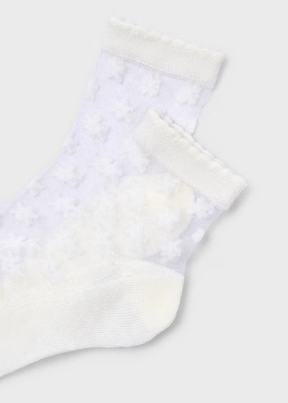 MAYORAL GIRL'S FLOWER SOCKS