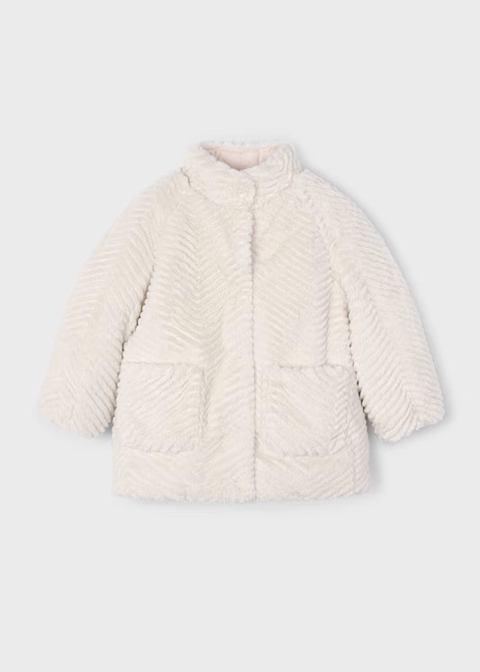 MAYORAL GIRLS FUR COAT