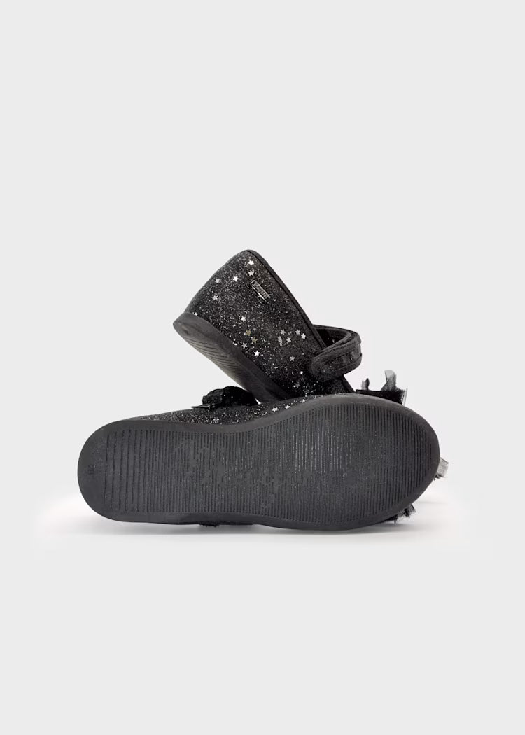 MAYORAL GIRLS GLITTER MARY JANES WITH BOW