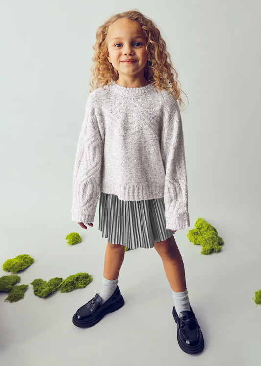 MAYORAL GIRLS SEQUIN SWEATER