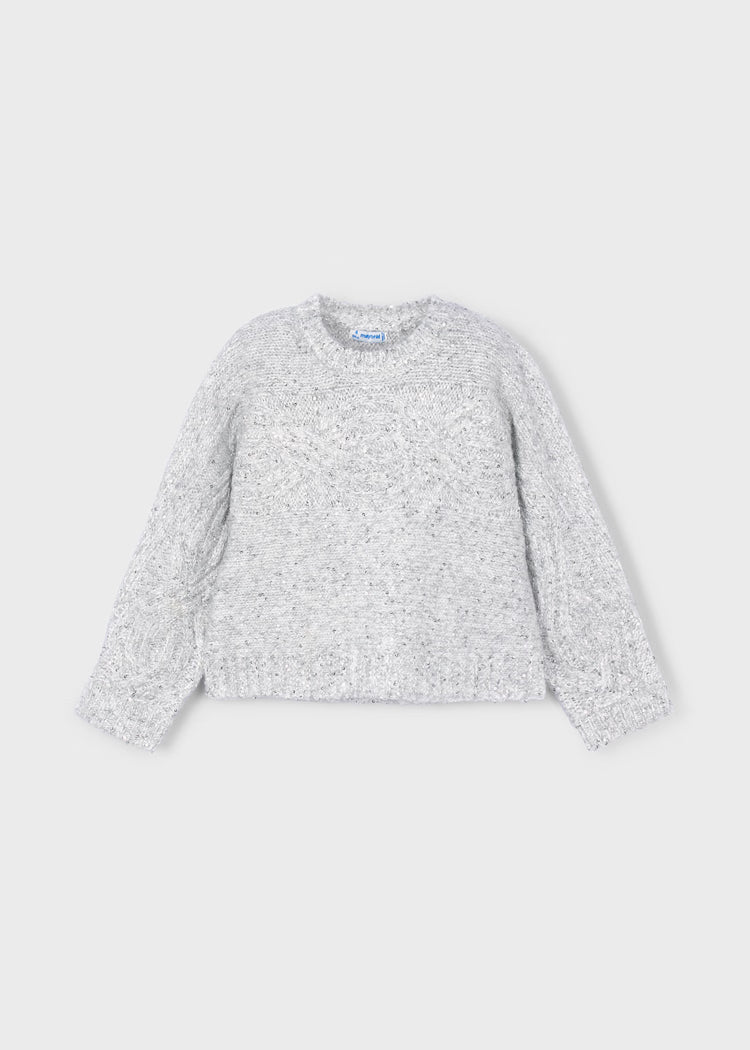 MAYORAL GIRLS SEQUIN SWEATER
