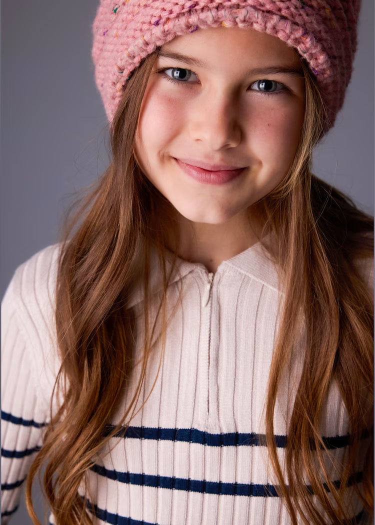 MAYORAL GIRLS KNITTED POLO SHIRT