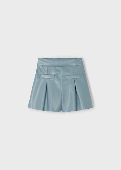 MAYORAL GIRLS LEATHERETTE SHORTS