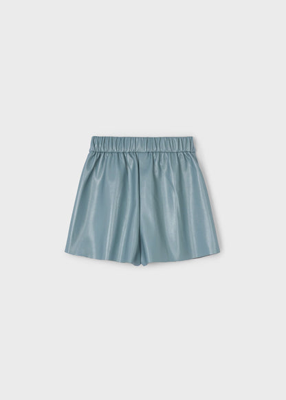 MAYORAL GIRLS LEATHERETTE SHORTS