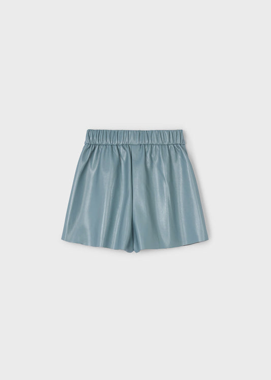 MAYORAL GIRLS LEATHERETTE SHORTS