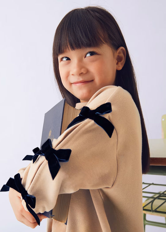 MAYORAL GIRLS LEGGING AND BOW JUMPER SET