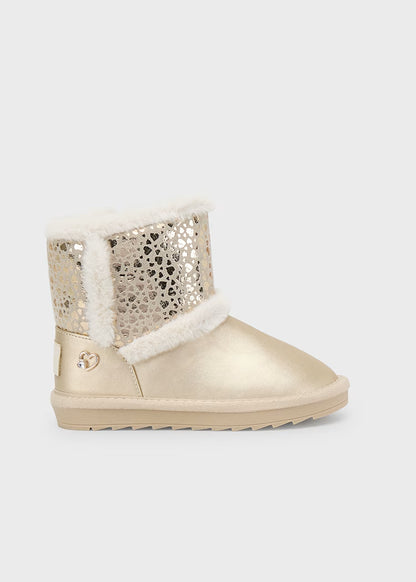 MAYORAL GIRLS LINED ANKLE BOOTS