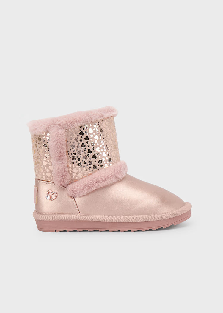MAYORAL GIRLS LINED ANKLE BOOTS