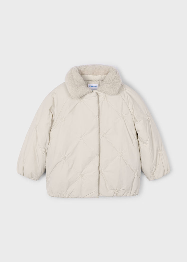 MAYORAL GIRLS MICROFIBRE COAT
