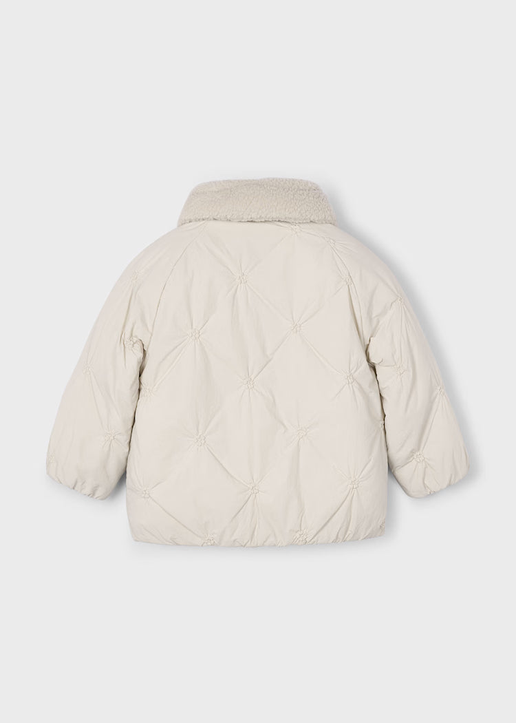 MAYORAL GIRLS MICROFIBRE COAT