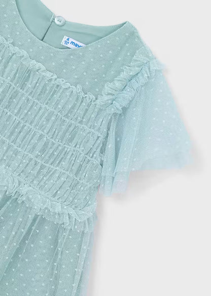 _MAYORAL TULLE PLUMETI DRESS