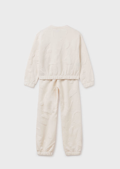 MAYORAL GIRLS QUILTED TRACKSUIT