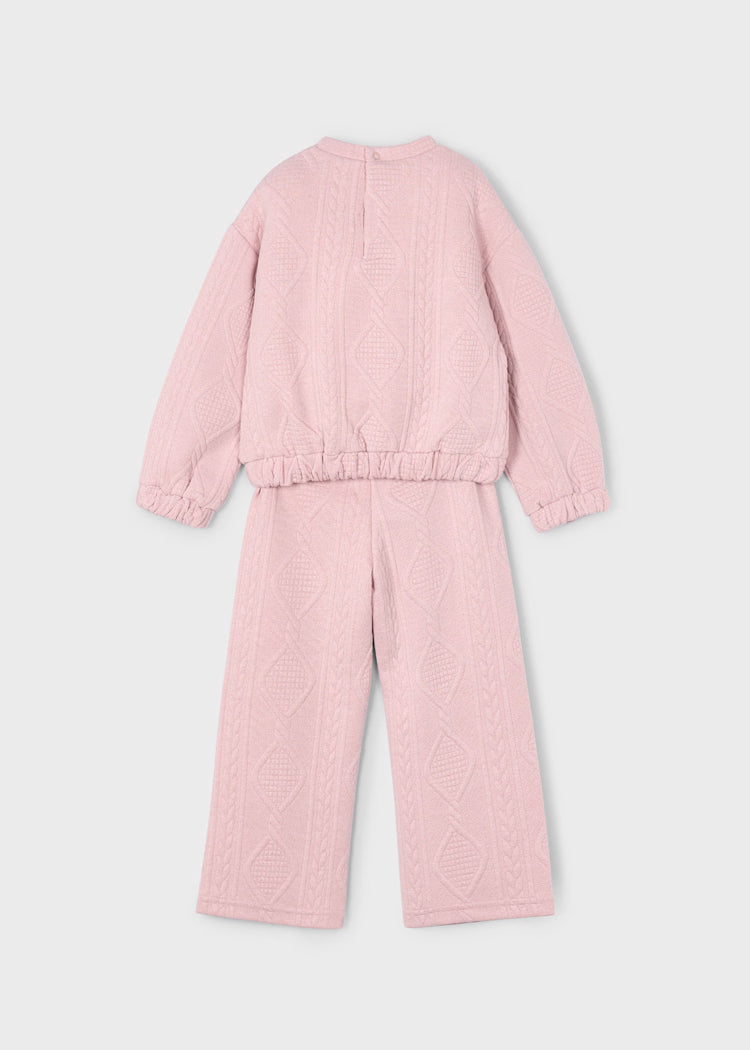 MAYORAL GIRLS QUILTED TRACKSUIT