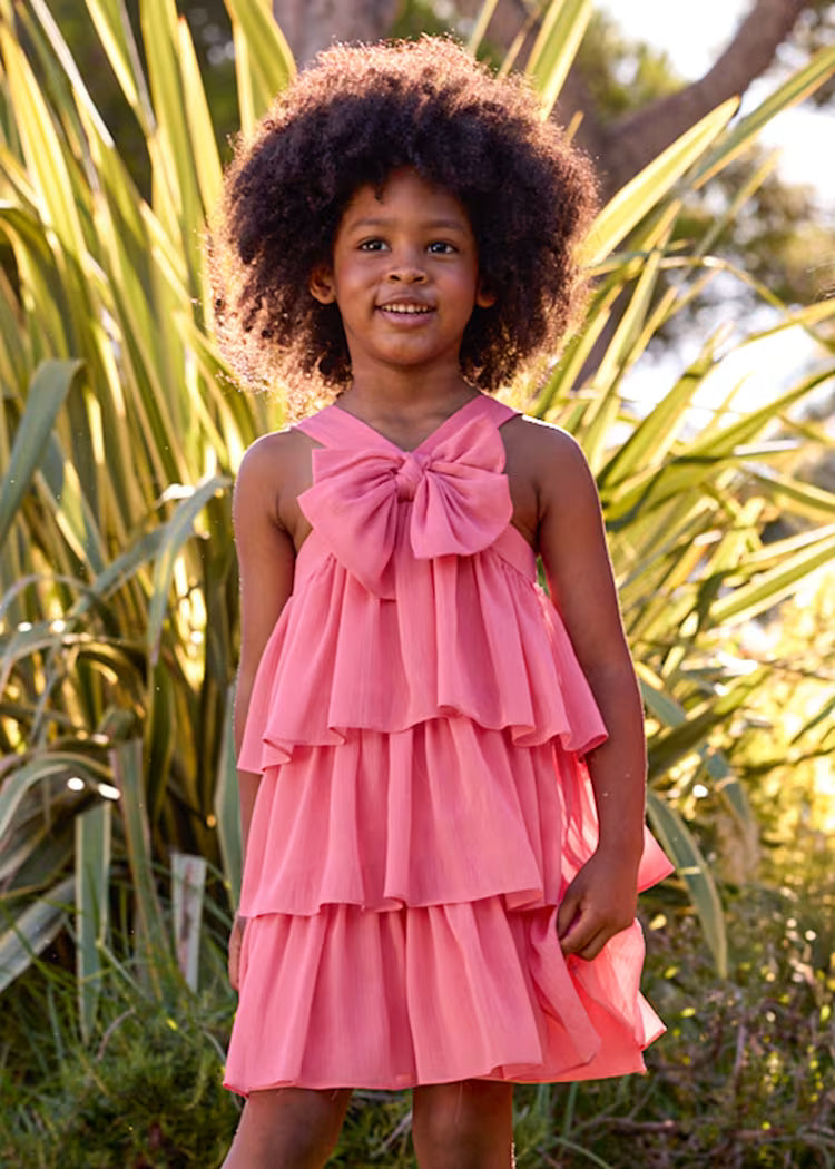 _MAYORAL GIRL'S RUFFLED BAMBULA DRESS