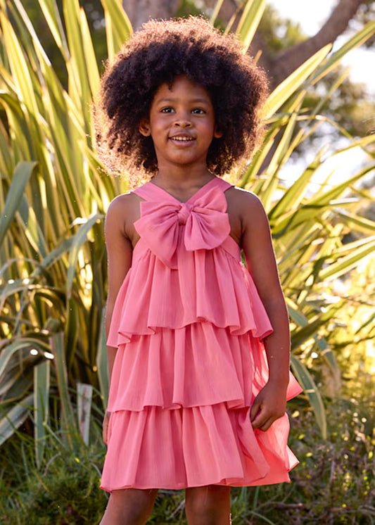 _MAYORAL GIRL'S RUFFLED BAMBULA DRESS