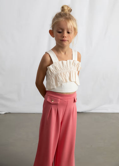 _MAYORAL GIRLS RUFFLED TOP