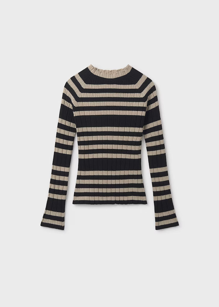 MAYORAL GIELS SEMI SHEER KNITTED JUMPER