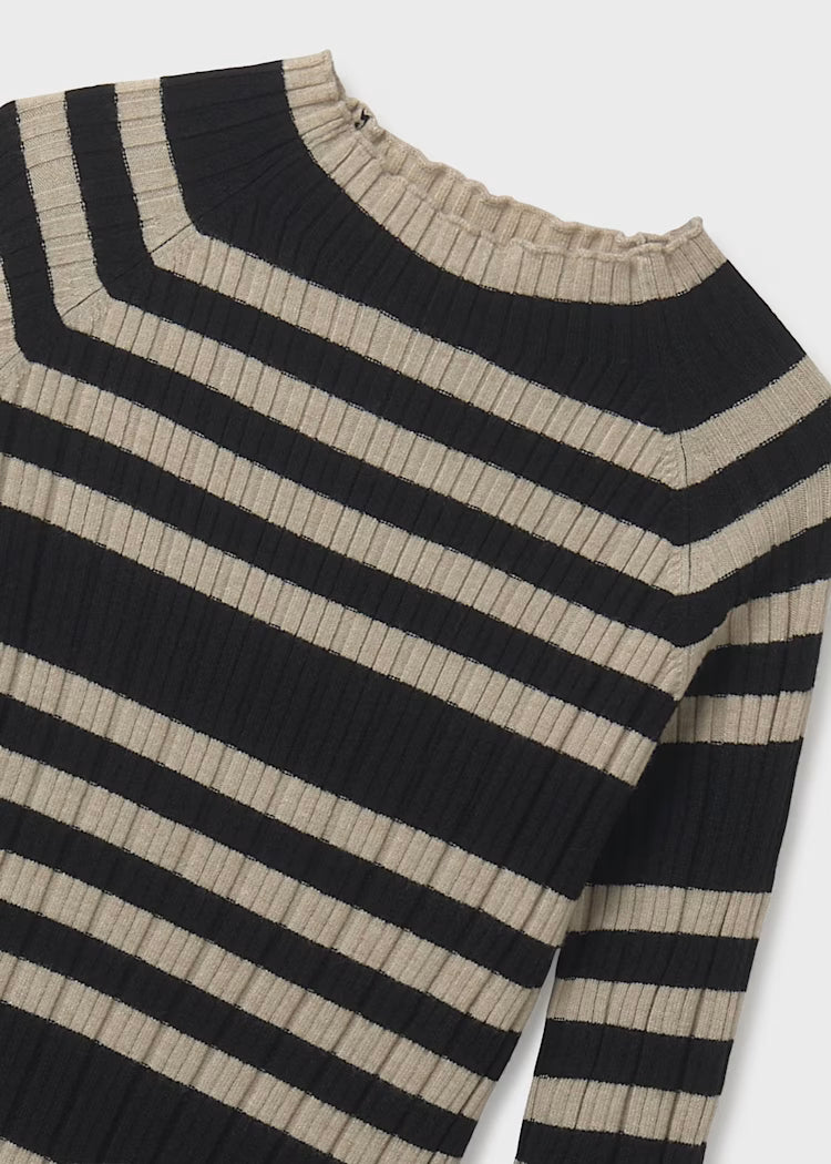 MAYORAL GIELS SEMI SHEER KNITTED JUMPER