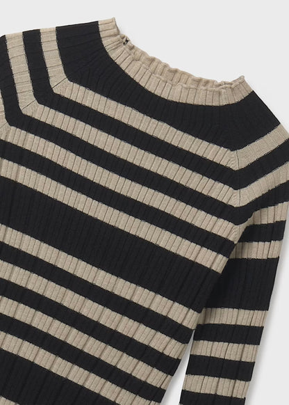 MAYORAL GIELS SEMI SHEER KNITTED JUMPER