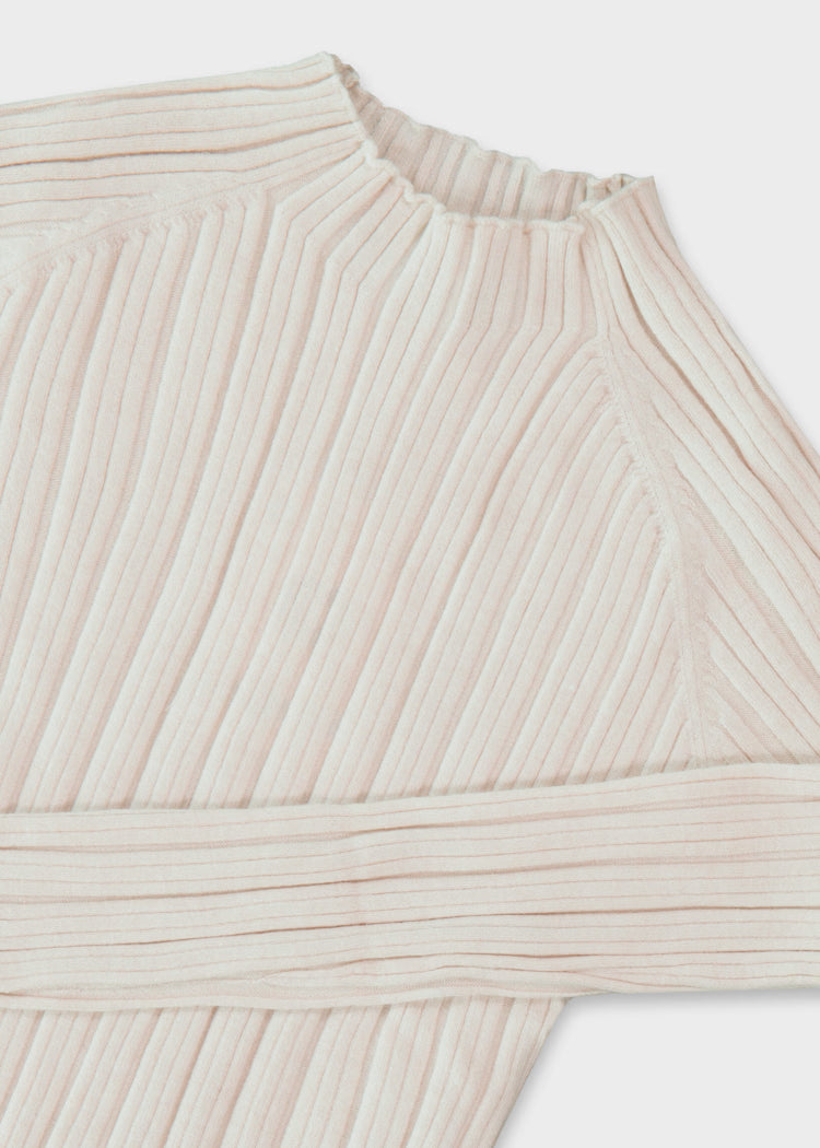 MAYORAL GIRLS SEMI SHEER KNITTED JUMPER