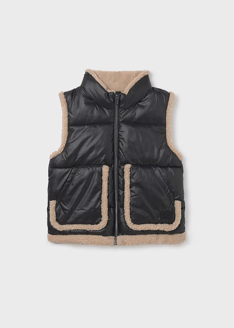MAYORAL GIRLS SHEEPSKIN VEST