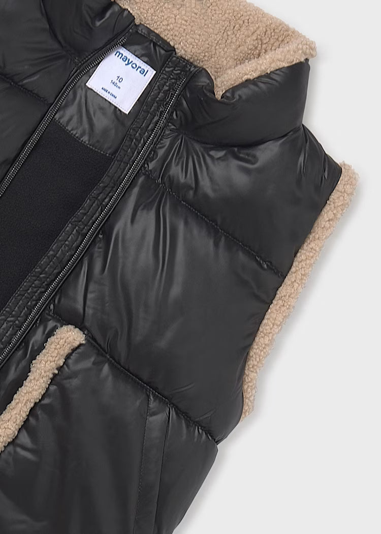 MAYORAL GIRLS SHEEPSKIN VEST