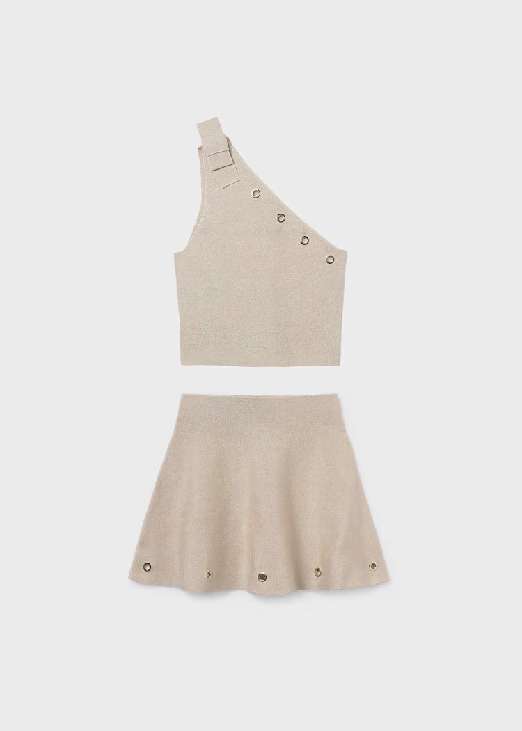MAYORAL GIRL'S SKIRT AND TOP SET