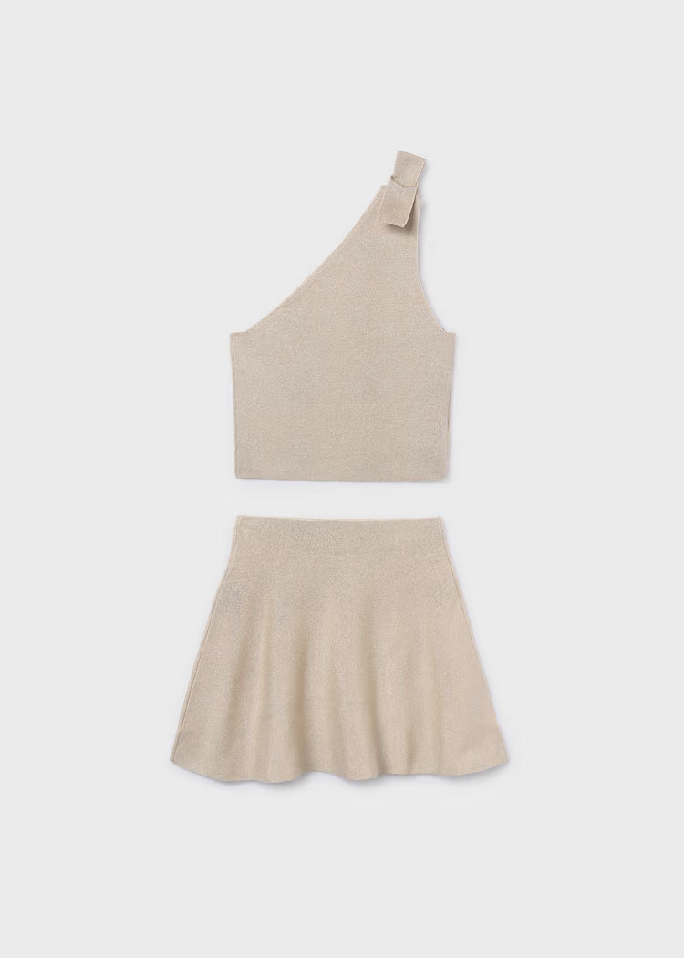 MAYORAL GIRL'S SKIRT AND TOP SET