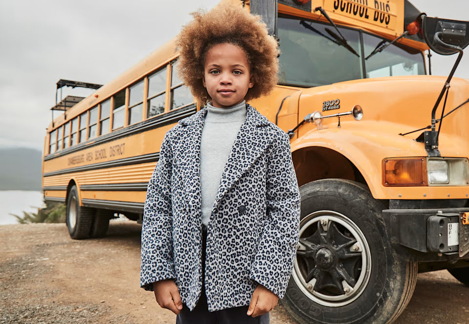 MAYORAL JACQUARD COAT