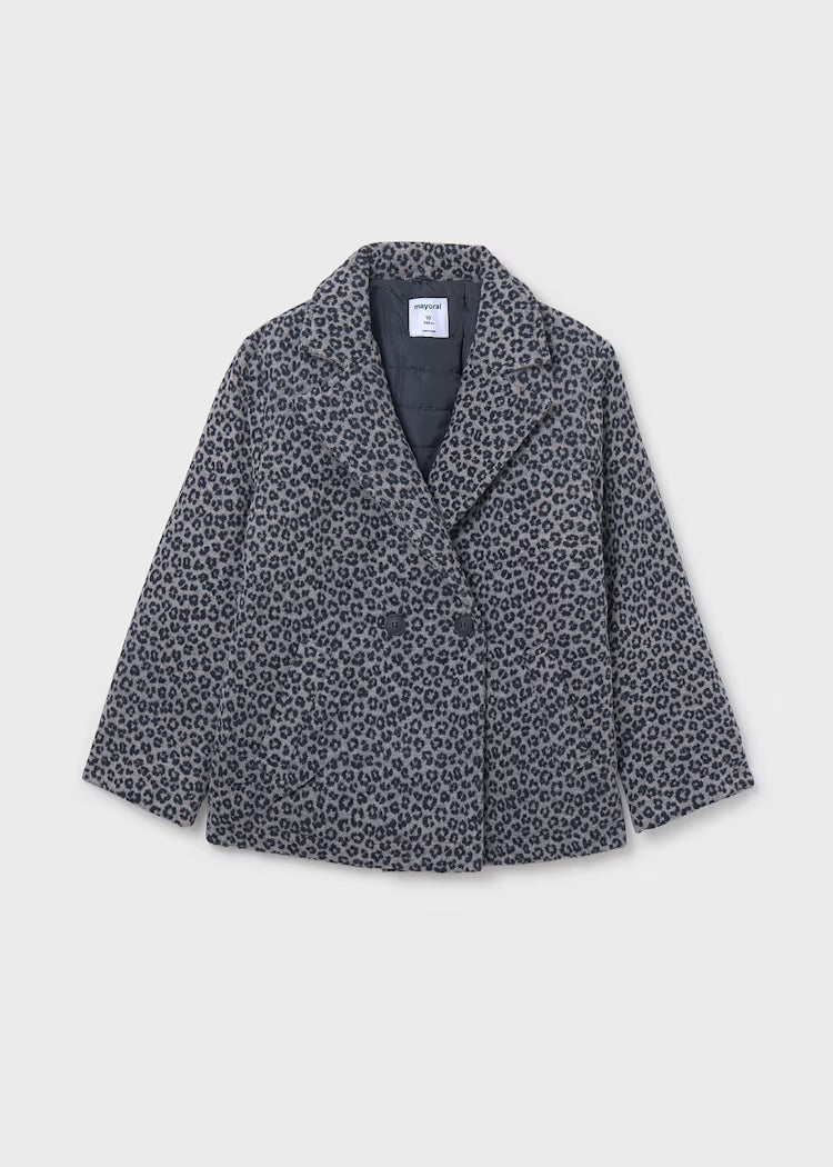 MAYORAL JACQUARD COAT