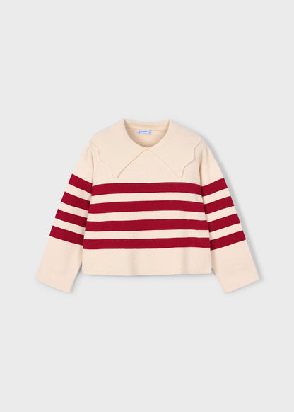 MAYORAL GIRLS STRIPED JUMPER