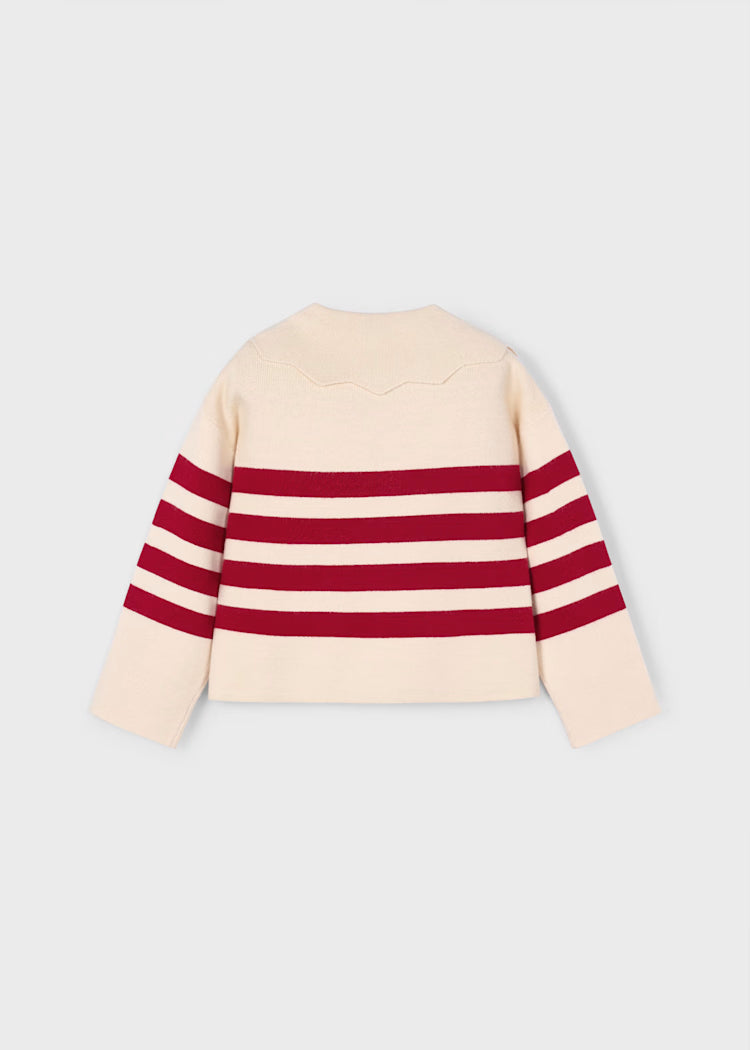 MAYORAL GIRLS STRIPED JUMPER