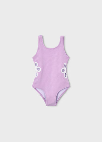 MAYORAL GIRLS' SWIMSUIT WITH CUTOUTS