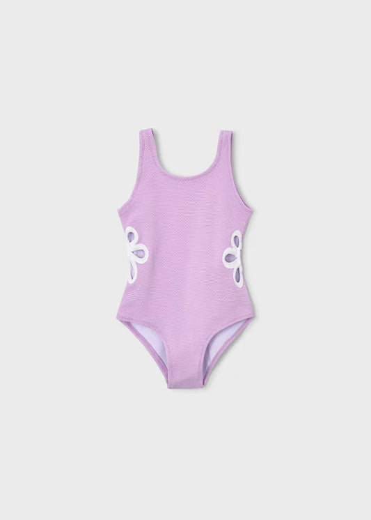 MAYORAL GIRLS' SWIMSUIT WITH CUTOUTS