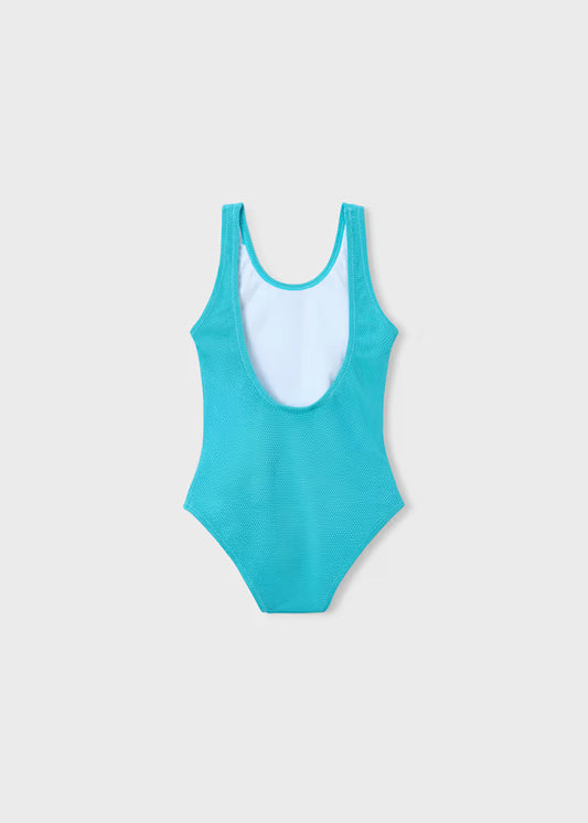 MAYORAL GIRLS' SWIMSUIT WITH CUTOUTS