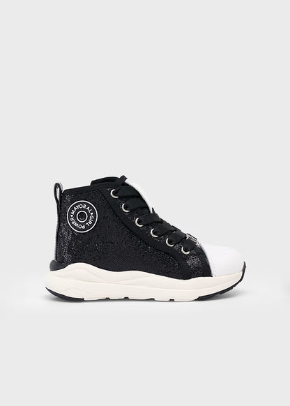 MAYORAL GIRLS THICK SOLES GLITTER SPORT SHOES