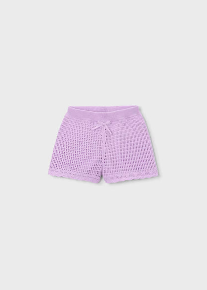 MAYORAL GIRLS KNITTED SHORTS