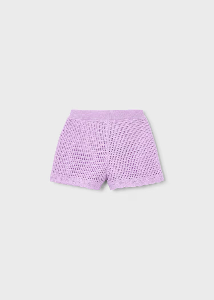 MAYORAL GIRLS KNITTED SHORTS