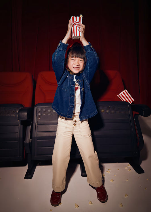 MAYORAL GIRLS TWILL MARINE PANTS