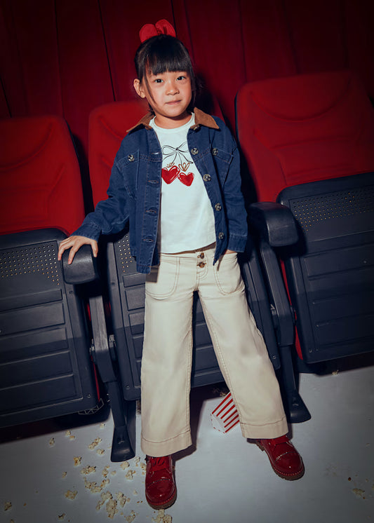 MAYORAL GIRLS TWILL MARINE PANTS