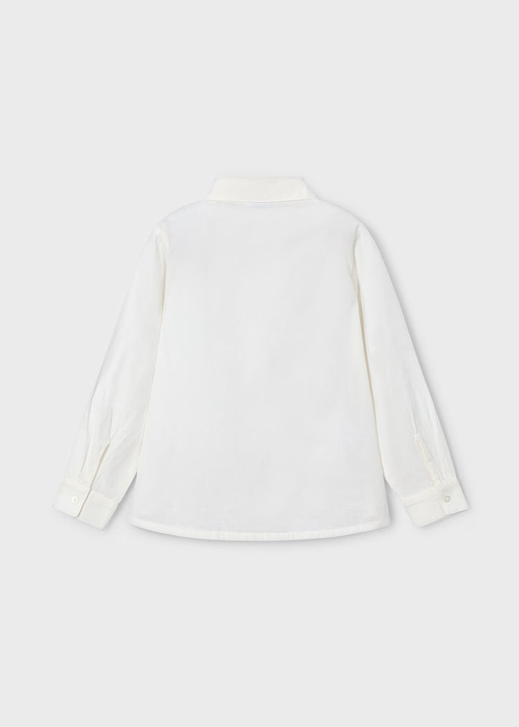 MAYORAL GIRLS VEST AND BLOUSE SET