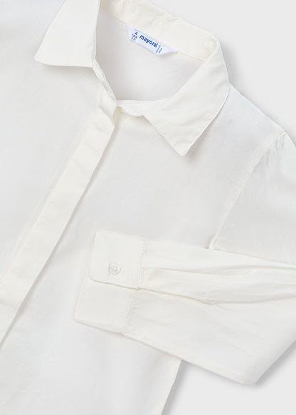 MAYORAL GIRLS VEST AND BLOUSE SET