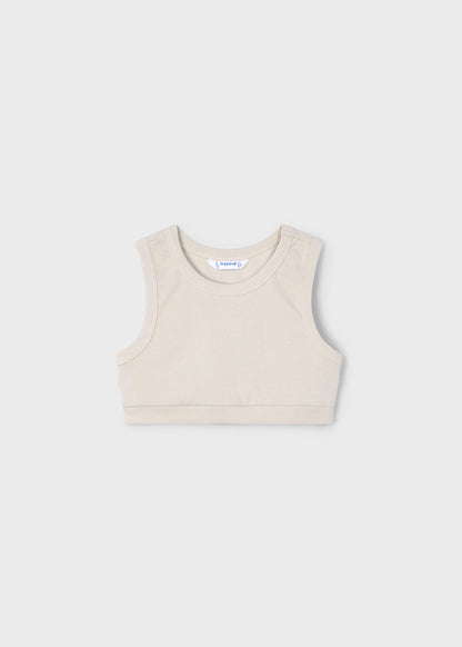 MAYORAL GIRLS VEST AND BLOUSE SET