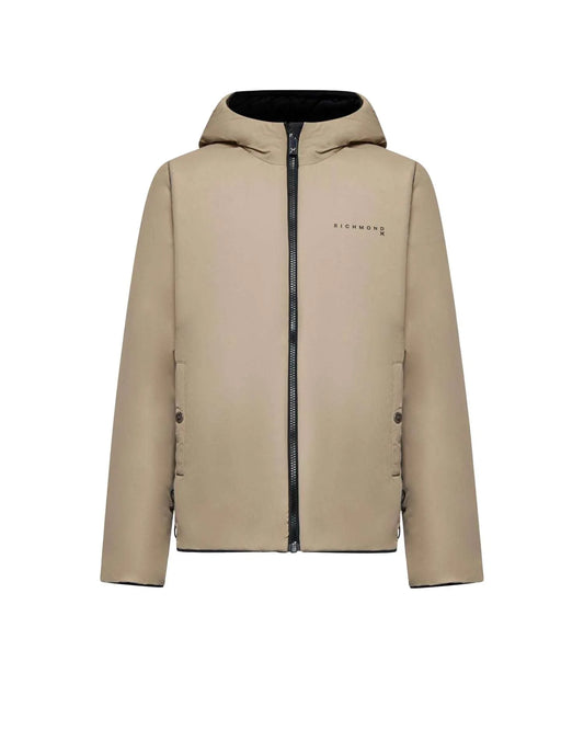 RICHMOND X DOUBLE FACE PUFFER JACKET