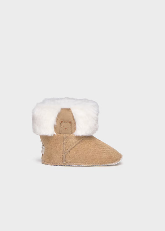 MAYORAL NEWBORN KIDS FUR BOOTS