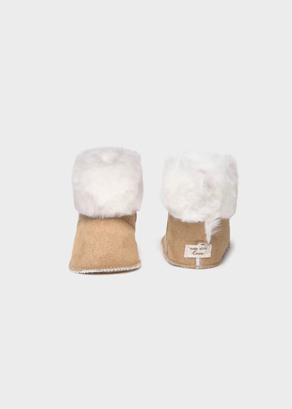 MAYORAL NEWBORN KIDS FUR BOOTS
