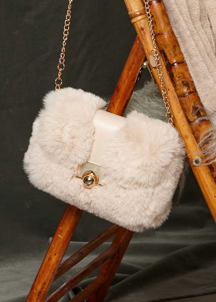 ABEL & LULA GIRLS FUR HANDBAG