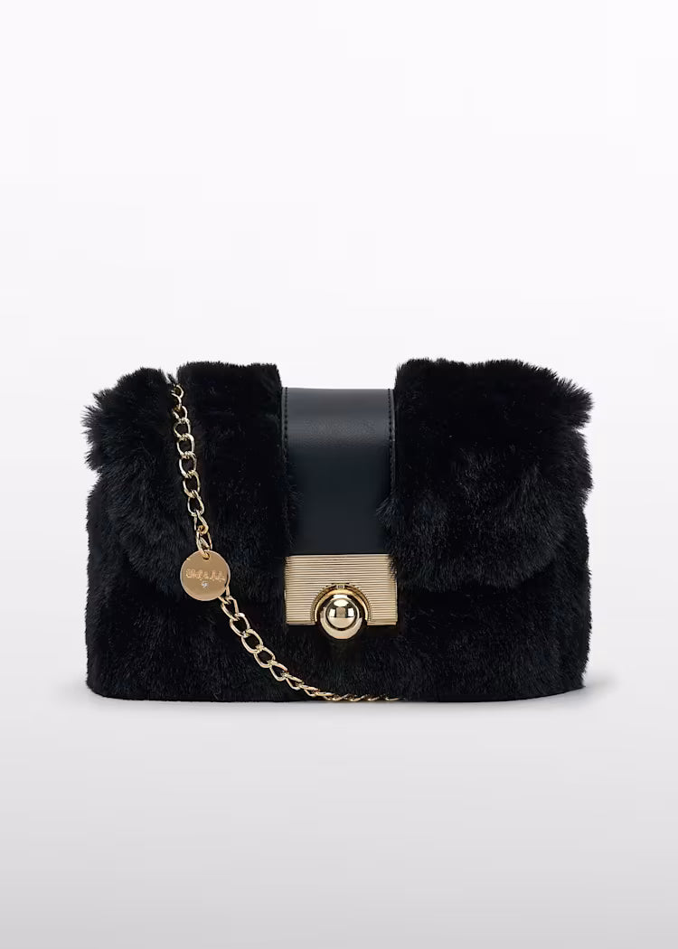 ABEL & LULA GIRLS FUR HANDBAG