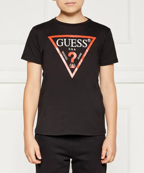 GUESS KIDS BASIC TRIANGLE T SHIRT