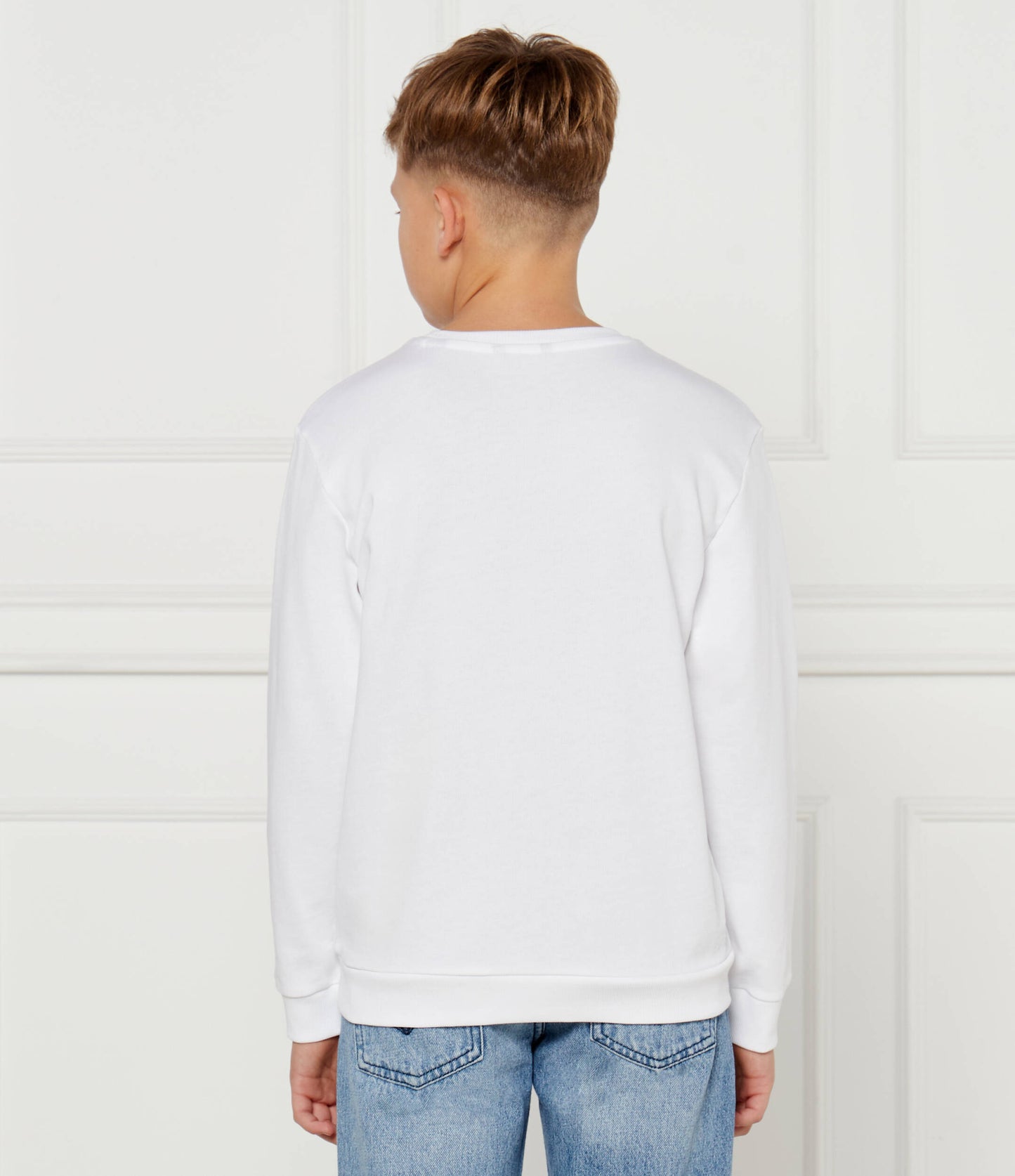 GUESS CORE TRIANGLE LOGO FLEECE